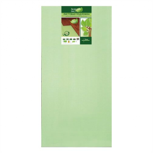 Solid Подложка листовая Зеленая 3 мм
